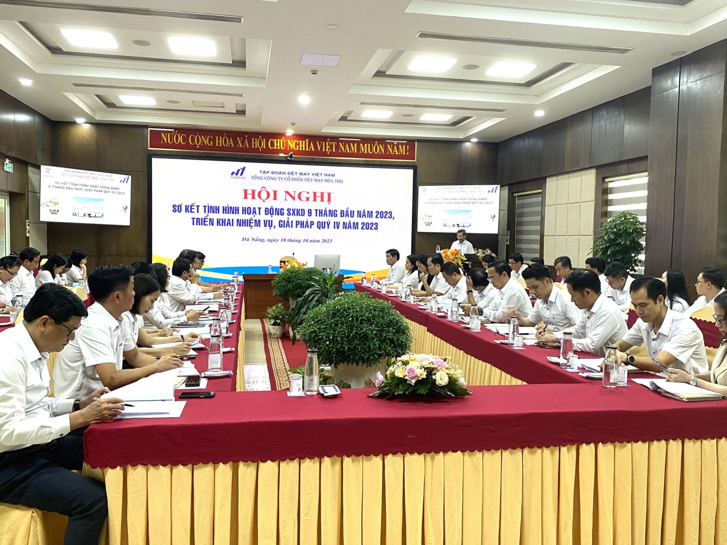 SƠ KẾT TÌNH HÌNH HOẠT ĐỘNG SXKD 9 THÁNG ĐẦU NĂM VÀ TRIỂN KHAI NHIỆM VỤ, GIẢI PHÁP QUÝ IV NĂM 2023