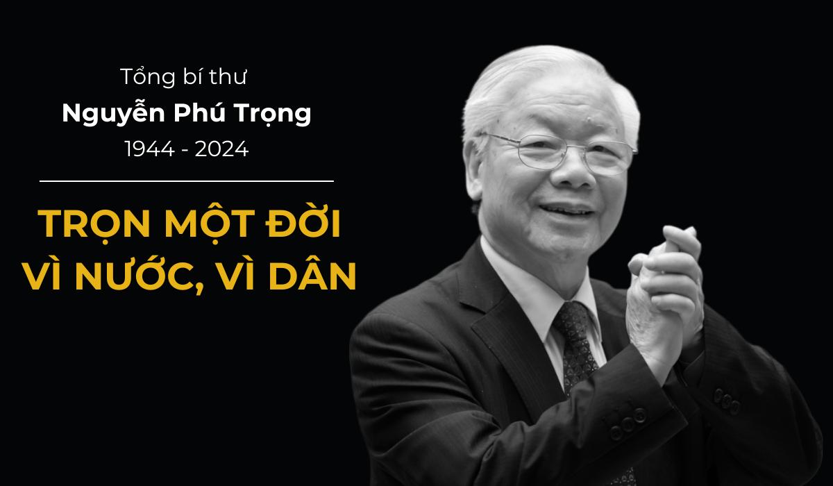 CBCNV Tổng Công ty CP Dệt May Hòa Thọ tưởng nhớ đồng chí Tổng Bí thư Nguyễn Phú Trọng