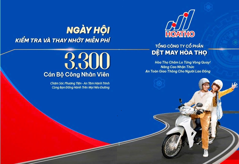 TỔNG CÔNG TY CP DỆT MAY HÒA THỌ: LAN TỎA GIÁ TRỊ NHÂN VĂN TỪ NHỮNG HOẠT ĐỘNG THIẾT THỰC