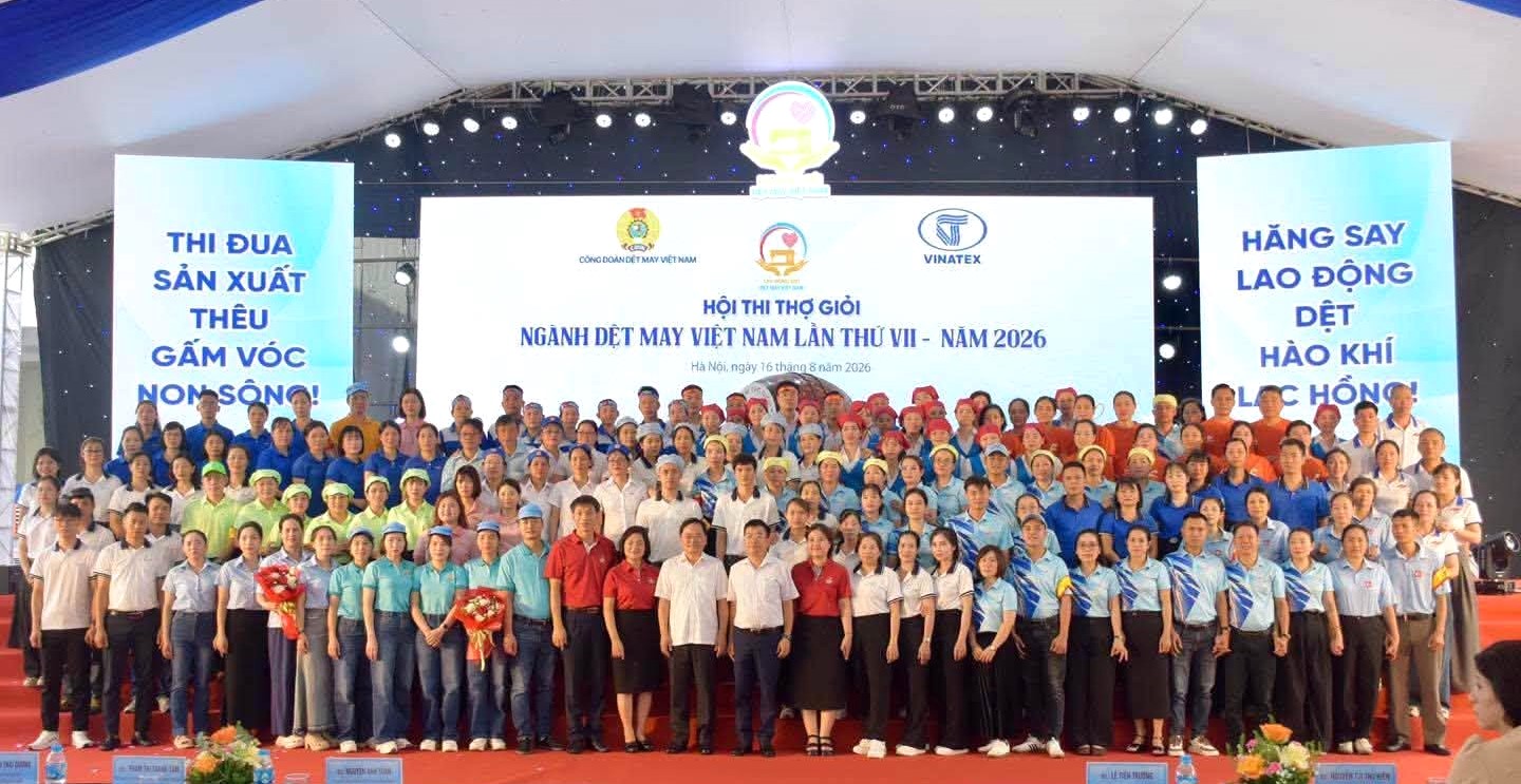 Hội thi thợ giỏi ngành Dệt May Việt Nam lần thứ VII năm 2026